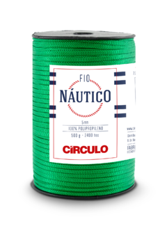 Fio Náutico Círculo 5mm 500g - Arte Fios Joinville