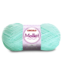 Lã Mollet Circulo 40g Cartela A - Arte Fios Joinville