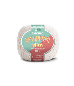 Fio Amigurumi Slim Círculo 178m na internet