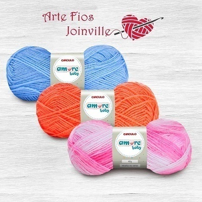 Lã Amore Baby 40g Círculo
