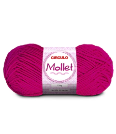 Lã Mollet Circulo 40g Cartela A na internet