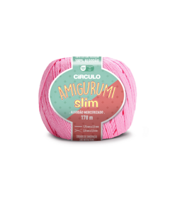 Fio Amigurumi Slim Círculo 178m - loja online
