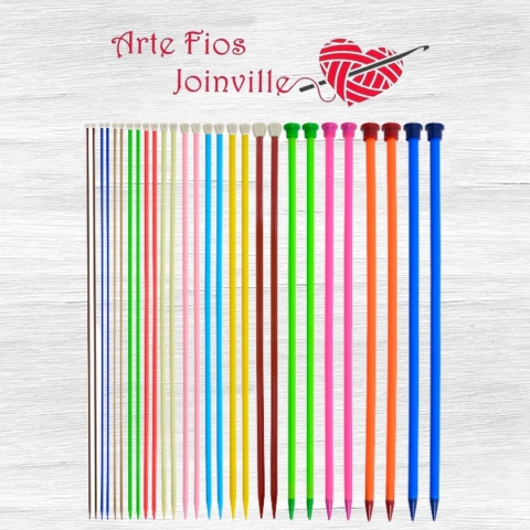 Agulha para Tricô Plástica Circulo De 35cm