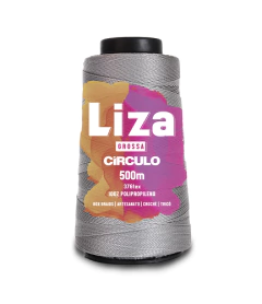 Fio Liza Grossa Circulo 500mt - Arte Fios Joinville