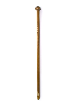 Agulha de Crochê Tunisiano Bambu Eco Circulo 30cm - Arte Fios Joinville