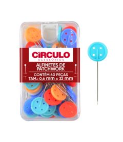 Alfinete Patch Circulo com 60 Und - comprar online