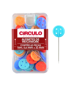 Alfinete Patch Circulo com 60 Und - comprar online