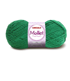 Lã Mollet Circulo 40g Cartela A - comprar online