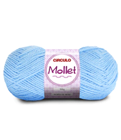 Lã Mollet Circulo 40g Cartela A