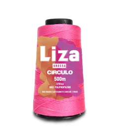 Fio Liza Grossa Circulo 500mt - Arte Fios Joinville