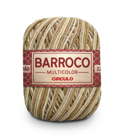 Barroco Multicolor 400g Círculo 452m - Arte Fios Joinville