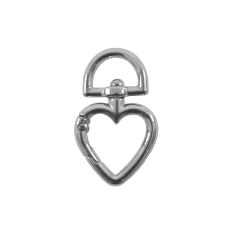 Mosquetão Coração Circulo 4,6 x 2,7cm na internet
