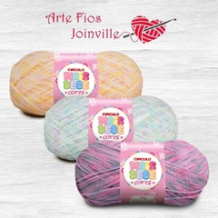 Fio Mais Bebê Cores Círculo 100g