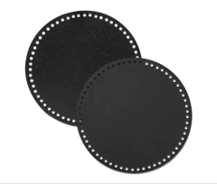 Base de Bolsa Couro Sintético Redonda Circulo 16cm - comprar online