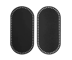 Base de Bolsa Couro Sintético Oval Circulo 30cm - comprar online