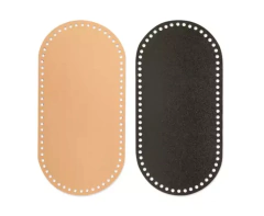 Base de Bolsa Couro Sintético Oval Circulo 30cm na internet