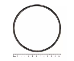 Alça de Bolsa Metal Circulo Redonda Par - Arte Fios Joinville