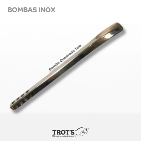 Bomba Inox Trots Polida Quadrada Tela