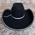 Chapéu Pralana Feltro Frontier Preto - Rodeo Kings