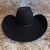Chapéu Pralana Feltro Champion Biplay Preto - Rodeo Kings