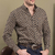 Camisa Masc M/L Tassa Estampada 5047 Preta