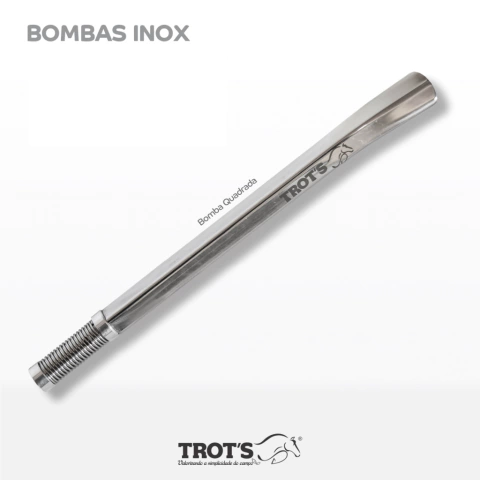 Bomba Inox Trots Polida Quadrada