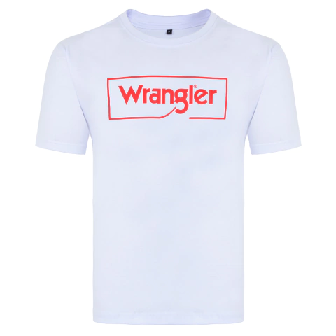 Camiseta Masc Wrangler WM5500 Branca