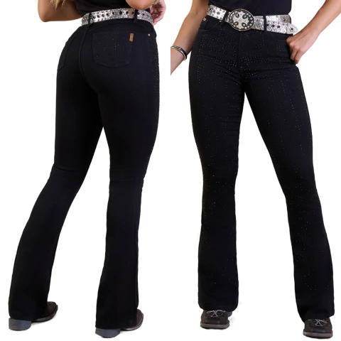 Calça Fem Bill Way Flare Brilho BW7774 - comprar online