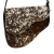 Bolsa Cincow 9430 em Couro Pelo Original Marrom/Branco