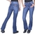 Calça Fem Wrangler Flare Cintura Alta WF5102