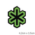 Patch Adesivo Tuff Verde para Chapéu - comprar online