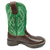 Bota Goyazes Jump 221504CJ Café / Green - Rodeo Kings