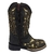 Bota Inf D'Milton Flex 106041 Café/Brilho Ouro - Rodeo Kings