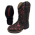 Bota Inf D'Milton Flex 106041 Café/Brilho Rosa