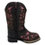 Bota Inf D'Milton Flex 106041 Café/Brilho Rosa - Rodeo Kings