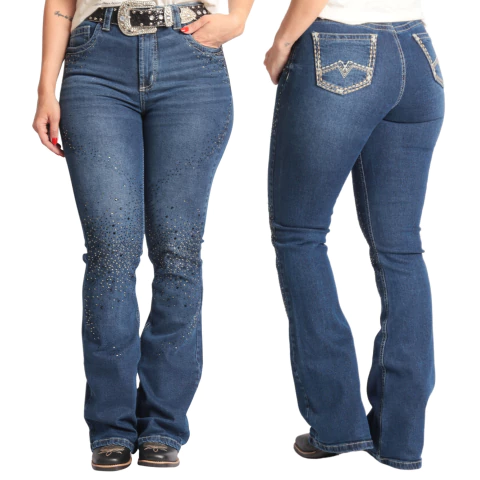 Calça Fem Republica Caipira Brilho 2065 Arena - comprar online