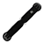 Barrigueira Ranch Tex Flex c/ Rolete Preta