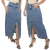 Saia Fem Longa Jeans Stone na internet