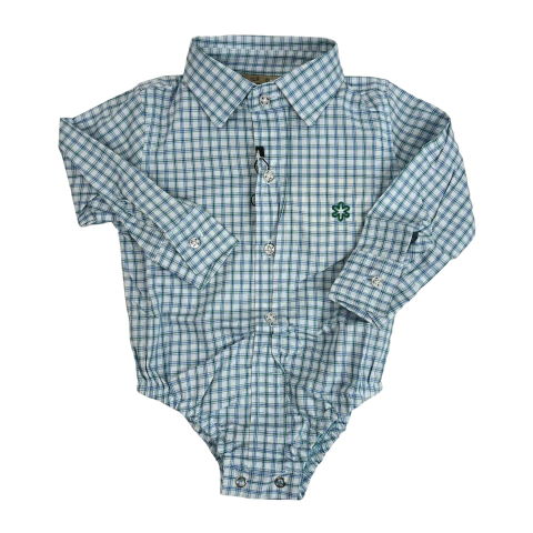Body Baby Tuff 7490 Azul e Verde - comprar online