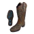 Bota Vimar Splash 13258 Tabaco / Gliter Bronze - comprar online