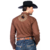 Camisa Masc Radade M/L Bordada New Western Marrom na internet