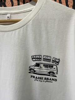 Camiseta offwhite Vai na Fé na internet