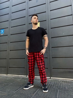 Pantalones a cuadros