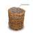 Cesto Artesanal Natural De Alga Marinha Desidratada 16x12cm na internet