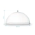 Tampa Acrílico Média Transparente Para Bolos e Tortas 23cm - Tuberias Comércio | Loja de Decoração, Presentes e Jardim
