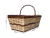 Cesta De Piquenique Vime Média 43x25x17 cm