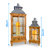 Conjunto Lanternas Decorativa Madeira Rustica C/Velas - Tuberias Comércio | Loja de Decoração, Presentes e Jardim