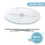 Centro De Mesa Giratório de Vidro e Inox304 Evolution 60cm