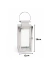 Imagem do Kit 3 Lanternas Marroquinas Inox Vidro Metal Com 3 Velas Led