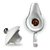 Garrafa Térmica De Porcelana Branca Design Moderno 25,5cm - comprar online